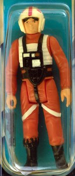 STAR WARS: THE POWER OF THE FORCE- LUKE SKYWALKER (X-WING FIGHTER PILOT) 92 BACK AFA 75 Y-EX+/NM.