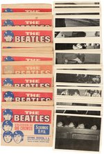 THE BEATLES SPANISH CARD ALBUM WITH COMPLETE CARD SET AND CARD PACKS.