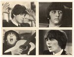 THE BEATLES SPANISH CARD ALBUM WITH COMPLETE CARD SET AND CARD PACKS.