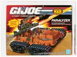 G.I. JOE A REAL AMERICAN HERO - PARALYZER SERIES 10 VEHICLE AFA 85 NM+.