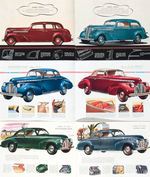 “CHEVROLET” 1938, 1940, 1941 CAR CATALOGUES.