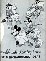 WALT DISNEY CHARACTER MERCHANDISE 1940-1941 EXCEPTIONAL RETAILER'S CATALOG WITH RARE INSERT.