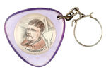 "LINDBERGH" UNUSUAL FRENCH KEY FOB WITH CANDY ADVERTISING.