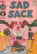 SAD SACK #109 COMIC BOOK COVER ORIGINAL ART BY GEORGE BAKER.