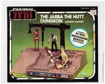 STAR WARS: RETURN OF THE JEDI - THE JABBA THE HUTT DUNGEON ACTION PLAYSET AFA 80+ NM.