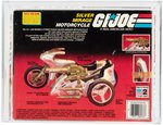 G.I. JOE: A REAL AMERICAN HERO - SILVER MIRAGE MOTORCYCLE SERIES 4 VEHICLE AFA 80 NM.