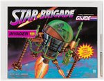 G.I. JOE: A REAL AMERICAN HERO - STAR BRIGADE COBRA INVADER SERIES 12 AFA U95 MINT.