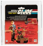 G.I. JOE: A REAL AMERICAN HERO - MISSILE LAUNCHER (PAC RAT) SERIES 2 AFA 85 NM+.