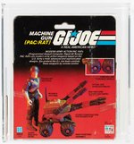 G.I. JOE: A REAL AMERICAN HERO - MACHINE GUN (PAC RAT) SERIES 2 AFA 80 NM.