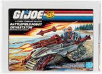 G.I. JOE: A REAL AMERICAN HERO - BATTLEFIELD ROBOT DEVASTATOR SERIES 8 AFA 85 NM+.