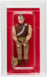 G.I. JOE: A REAL AMERICAN HERO - SGT. SLAUGHTER BLISTER BACK ACTION FIGURE AFA 80+ NM.