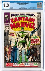 MARVEL SUPER-HEROES #12 DECEMBER 1967 CGC 8.0 VF (FIRST CAPTAIN MARVEL).