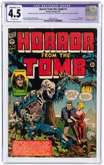 HORROR FROM THE TOMB #1 SEPTEMBER 1954 CGC RESTORED 4.5 SLIGHT/MOD. (C-2) VG+