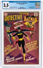 DETECTIVE COMICS #359 JANUARY 1967 CGC 3.5 VG- (FIRST BATGIRL).