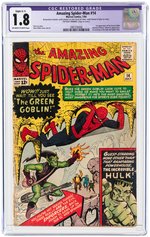 AMAZING SPIDER-MAN #14 JULY 1964 CGC RESTORED 1.8 SLIGHT (C-1) GOOD- (FIRST GREEN GOBLIN).