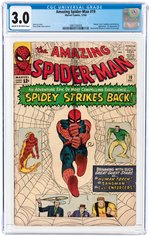 AMAZING SPIDER-MAN #19 DECEMBER 1964 CGC 3.0 GOOD/VG.