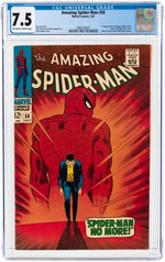 AMAZING SPIDER-MAN #50 JULY 1967 CGC 7.5 VF- (FIRST KINGPIN).