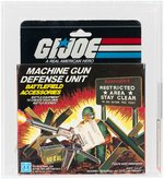 G.I. JOE: A REAL AMERICAN HERO - MACHINE GUN DEFENSE UNIT SERIES 3 AFA 80 NM.