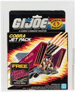 G.I. JOE: A REAL AMERICAN HERO - COBRA JET PACK SERIES 6 AFA 85 NM+.