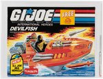 FUNSKOOL (INDIA) G.I. JOE: INTERNATIONAL HEROES - DEVILFISH W/FREE FIGURE AFA 80 NM.