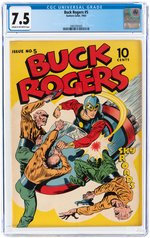 BUCK ROGERS #5 1943 CGC 7.5 VF-.