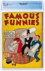 FAMOUS FUNNIES #6 JANUARY 1935 CGC 4.0 VG.