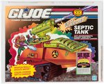 G.I. JOE: A REAL AMERICAN HERO - ECO WARRIORS SEPTIC TANK VEHICLE SERIES 10 AFA 80+ NM.