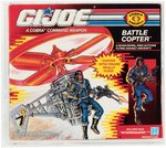 G.I. JOE: A REAL AMERICAN HERO - COBRA BATTLE COPTER SERIES 10 CAS 80+.