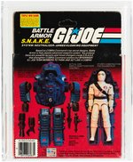 G.I. JOE: A REAL AMERICAN HERO - BATTLE ARMOR S.N.A.K.E. SERIES 4 AFA 80 Q-NM.