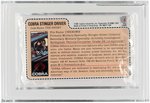 G.I. JOE: A REAL AMERICAN HERO - COBRA STINGER DRIVER MAIL-ORDER BAGGED ACTION FIGURE AFA 85 NM+.