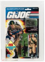 G.I. JOE: A REAL AMERICAN HERO - AMBUSH SERIES 9/34 BACK AFA 85 NM+.