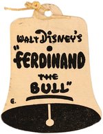 WALT DISNEY'S FERDINAND THE BULL & MATADOR KNICKERBOCKER DOLL PAIR.