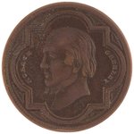 GREELEY "HONEST OLD FARMER OF CHAPPAQUA" COPPER MEDAL DeWITT 1872-1.