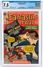 FANTASTIC FOUR #22 JANUARY 1964 CGC 7.5 VF-.