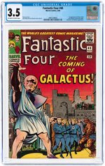 FANTASTIC FOUR #48 MARCH 1966 CGC 3.5 VG- (FIRST SILVER SURFER & GALACTUS).