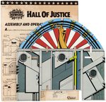 DC COMICS SUPER POWERS COLLECTION - HALL OF JUSTICE BOXED PLAYSET.