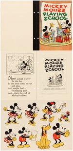 MICKEY MOUSE BOOKS - MAKE YOUR OWN MIDGET LIBRARY BOXED SET.