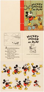 MICKEY MOUSE BOOKS - MAKE YOUR OWN MIDGET LIBRARY BOXED SET.