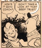 HOWDY DOODY 1950 SUNDAY PAGE ORIGINAL ART BY CHAD GROTHKOPF & MILT NEIL.