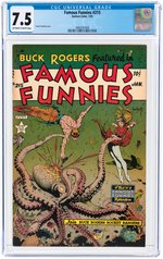 FAMOUS FUNNIES #215 JANUARY 1955 CGC 7.5 VF- (BUCK ROGERS).