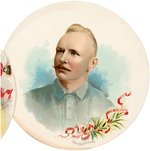 1889 A35 GOODWIN & CO. BASEBALL TOBACCO ALBUM FEATURING NINE HALL OF FAME MEMBERS.