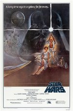 STAR WARS STYLE A ORIGINAL 1977 ONE SHEET MOVIE POSTER (FOURTH PRINTING).