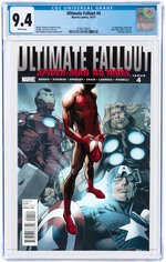 ULTIMATE FALLOUT #4 OCTOBER 2011 CGC 9.4 NM (FIRST MILES MORALES SPIDER-MAN).