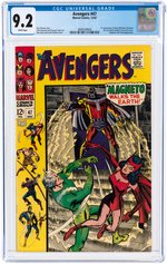 AVENGERS #47 DECEMBER 1967 CGC 9.2 NM- (FIRST DANE WHITMAN).