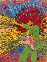 JIMI HENDRIX 1971 "EXPLOSION" HEAD SHOP POSTER BY MARTIN SHARP.