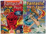 FANTASTIC FOUR SILVER AGE COMIC LOT OF 26 ISSUES.