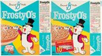 GENERAL MILLS FROSTY O's FILE COPY CEREAL BOX PAIR.