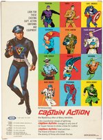 CAPTAIN ACTION - BUCK ROGERS UNIFORM & EQUIPMENT BOXED SET W/RING.