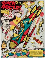 BUCK ROGERS AND HIS ATOMIC BOMBER BOXED PUZZLE SET.