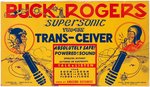 BUCK ROGERS SUPERSONIC TWO-WAY TRANS-CEIVER BOXED SET.